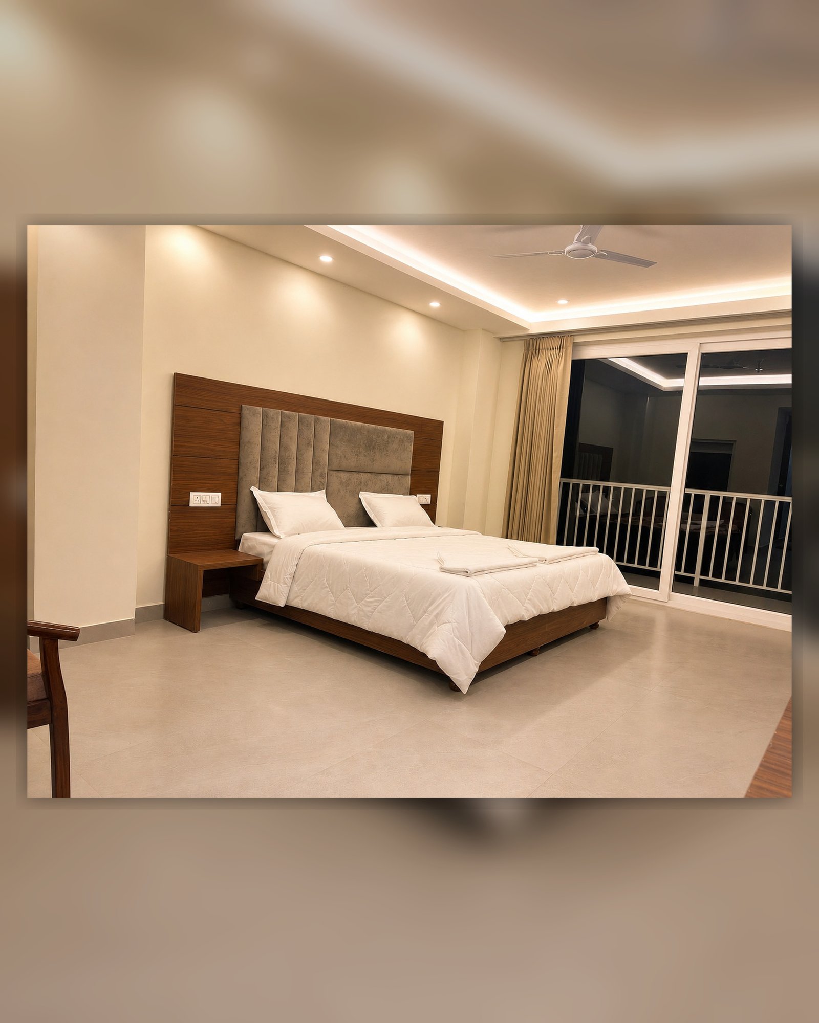 Luxury Mountain View room at Pineora